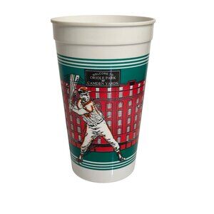 Baltimore Orioles Souvenir Cup | Camden Yards Stadium Plastic Drink Cup MLB Fan
